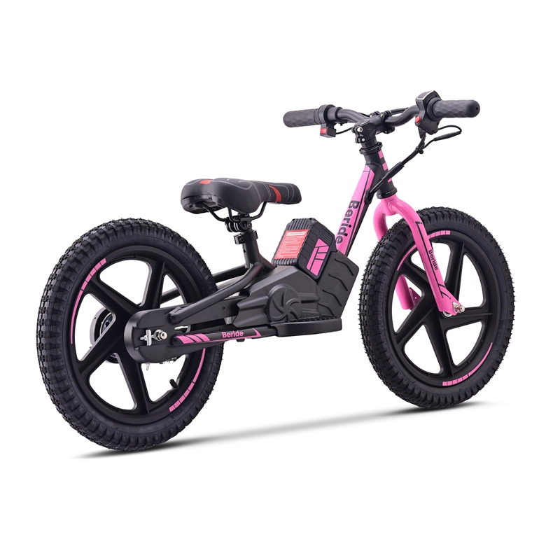 BICICLETA ELE CTRICA BERIDE ARO 16 ROSADA - 3