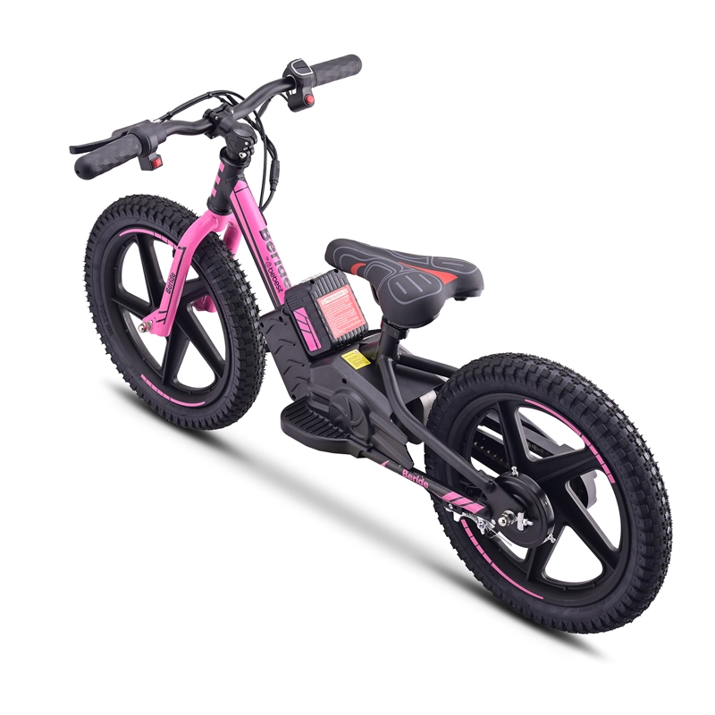 BICICLETA ELE CTRICA BERIDE ARO 16 ROSADA - 4