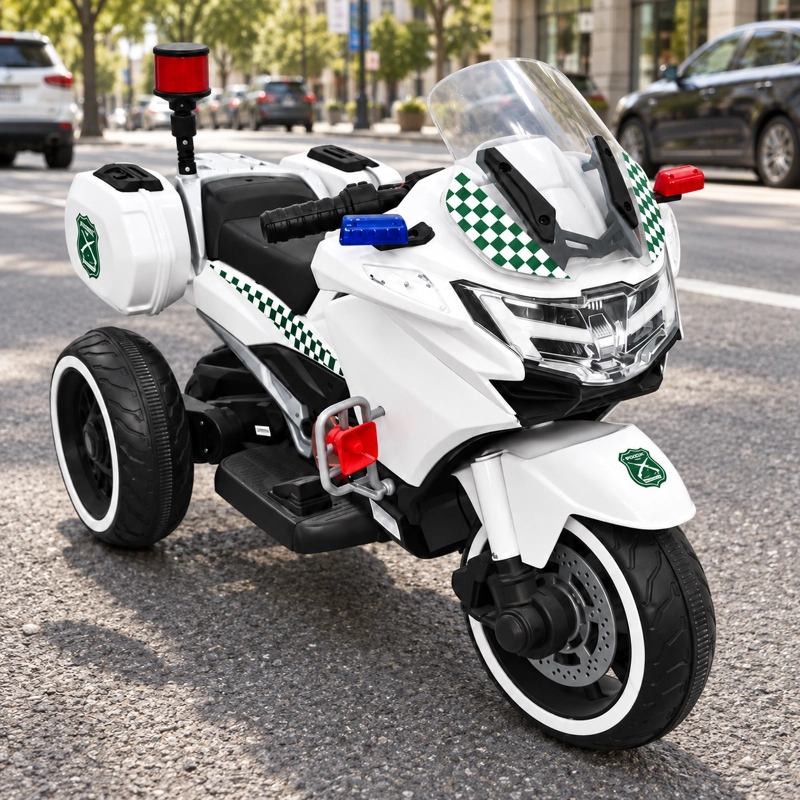 MOTO A BATERIA INFANTIL CARABINERO - 6