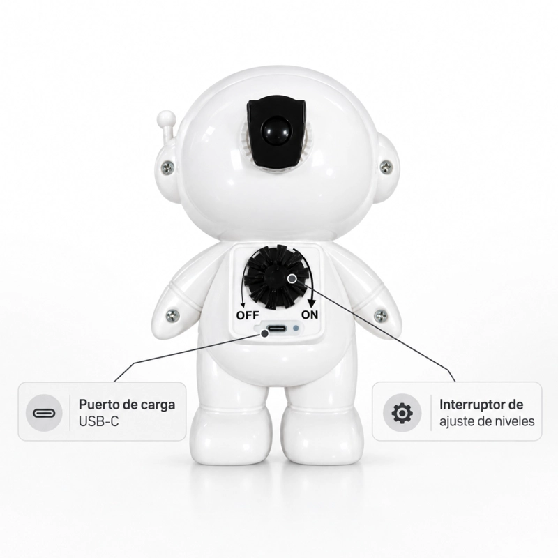 ASTRO PRO MECEDOR RECARGABLE USB-C - 4