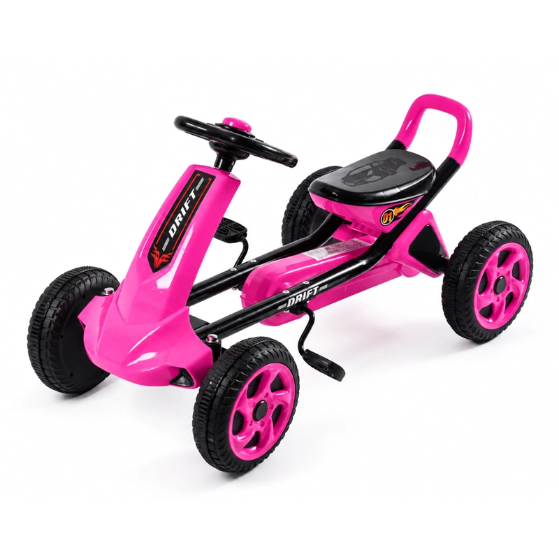 AUTO GO KART DRIFT E01 ROSADO - 1