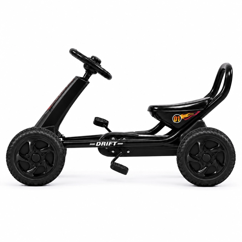 AUTO GO KART DRIFT E01 NEGRO - 3