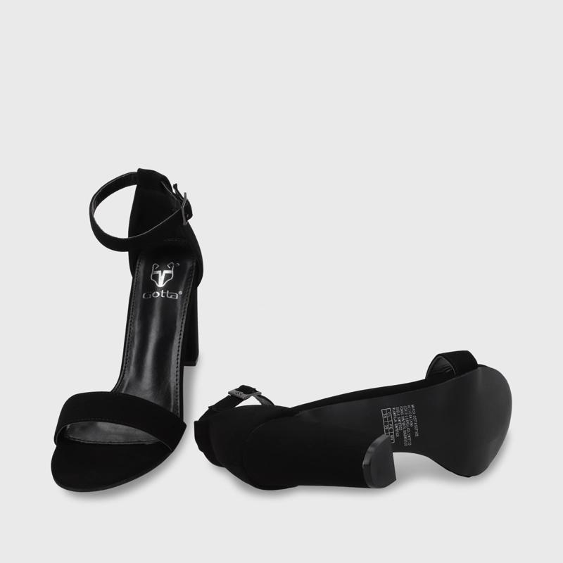SANDALIAS MUJER GOTTA NEGRO 86123 - 7