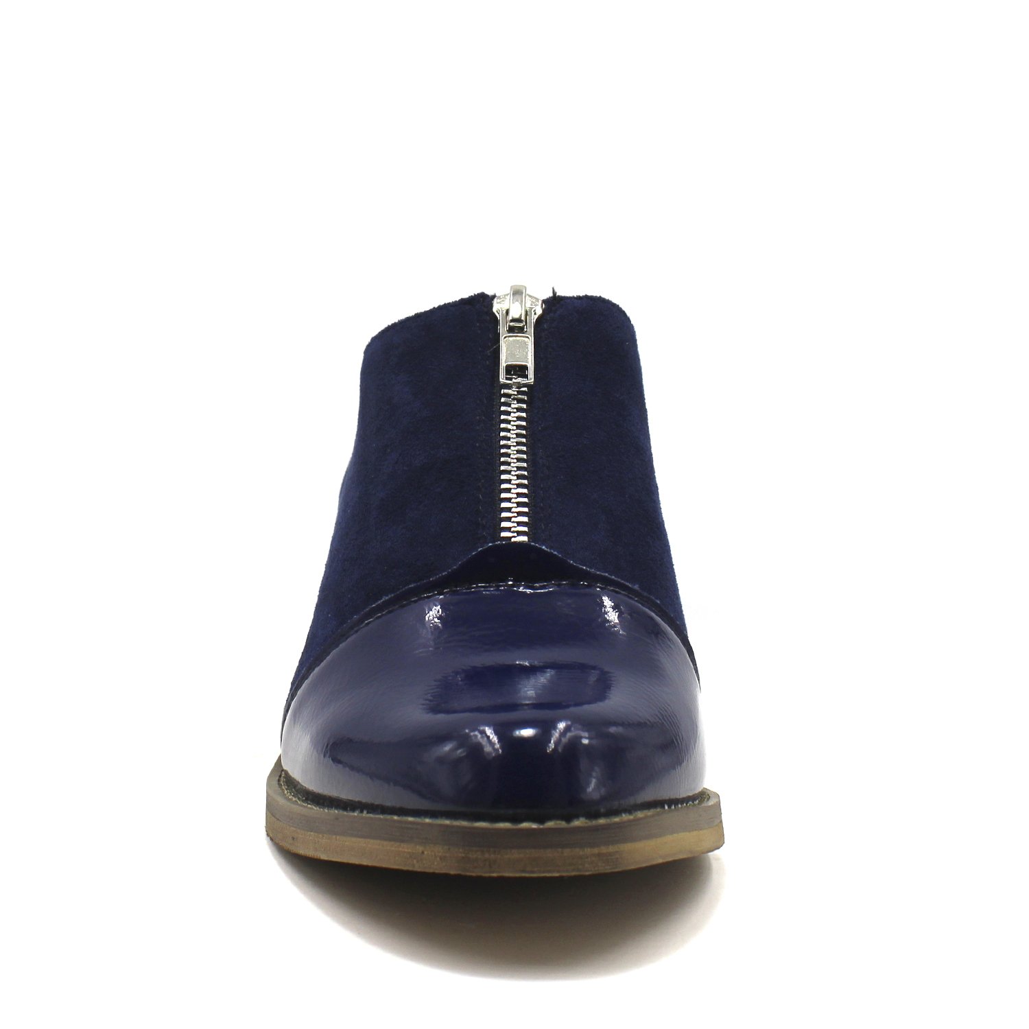 ZAPATO CHAROL AZUL MUJER 87159 - 3