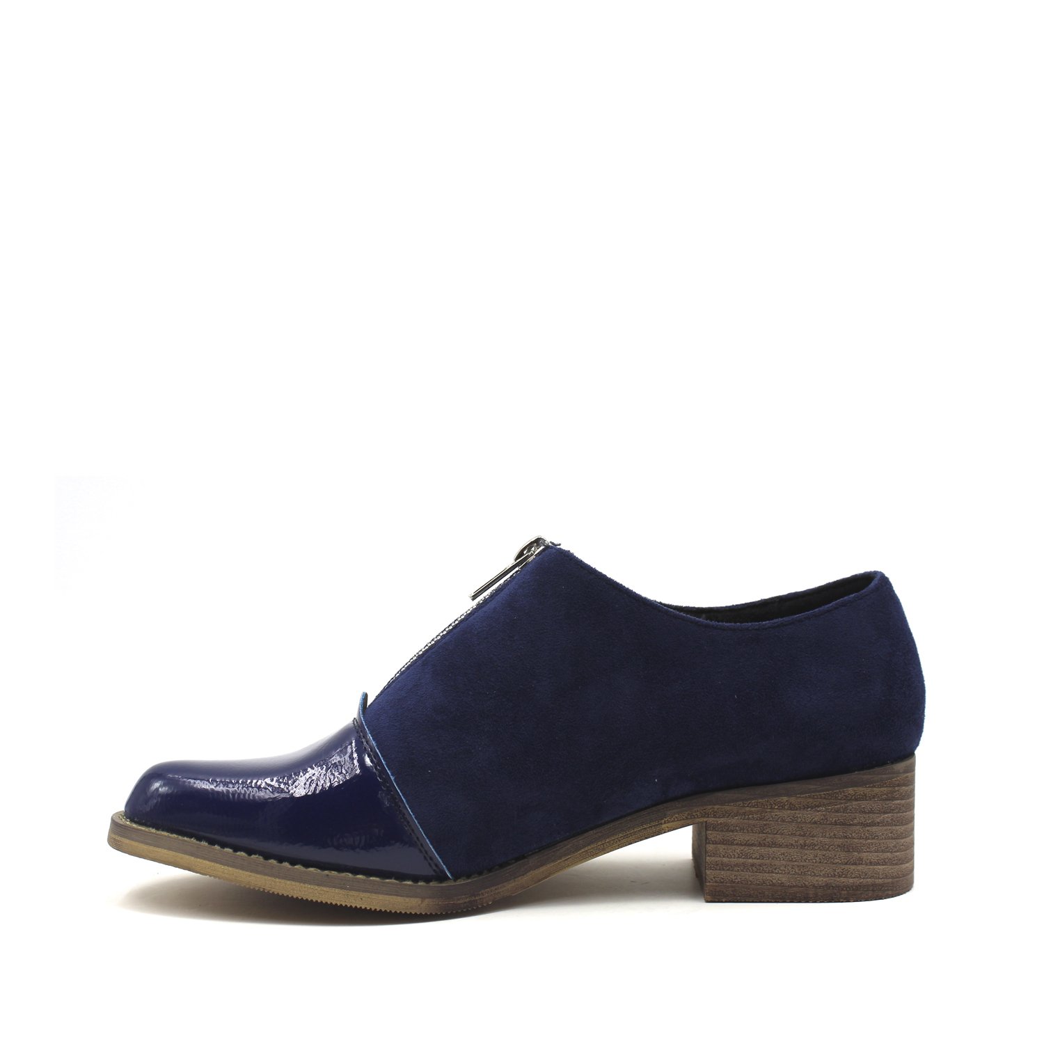 ZAPATO CHAROL AZUL MUJER 87159 - 4