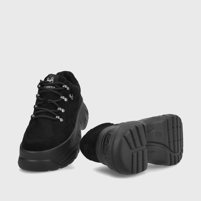 ZAPATILLA  NEGRA MUJER 97249 - 7