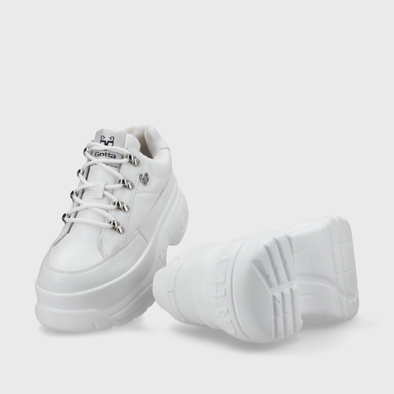 ZAPATILLA BLANCA MUJER 97249 - 7