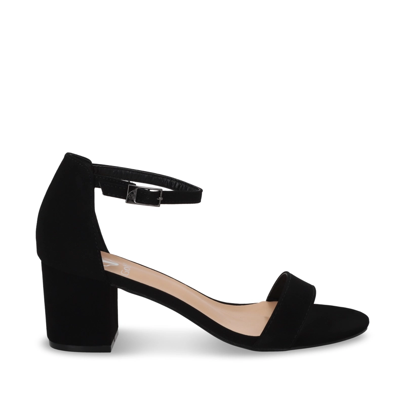 SANDALIAS MUJER GOTTA CUERO NEGRO C6161 - 1