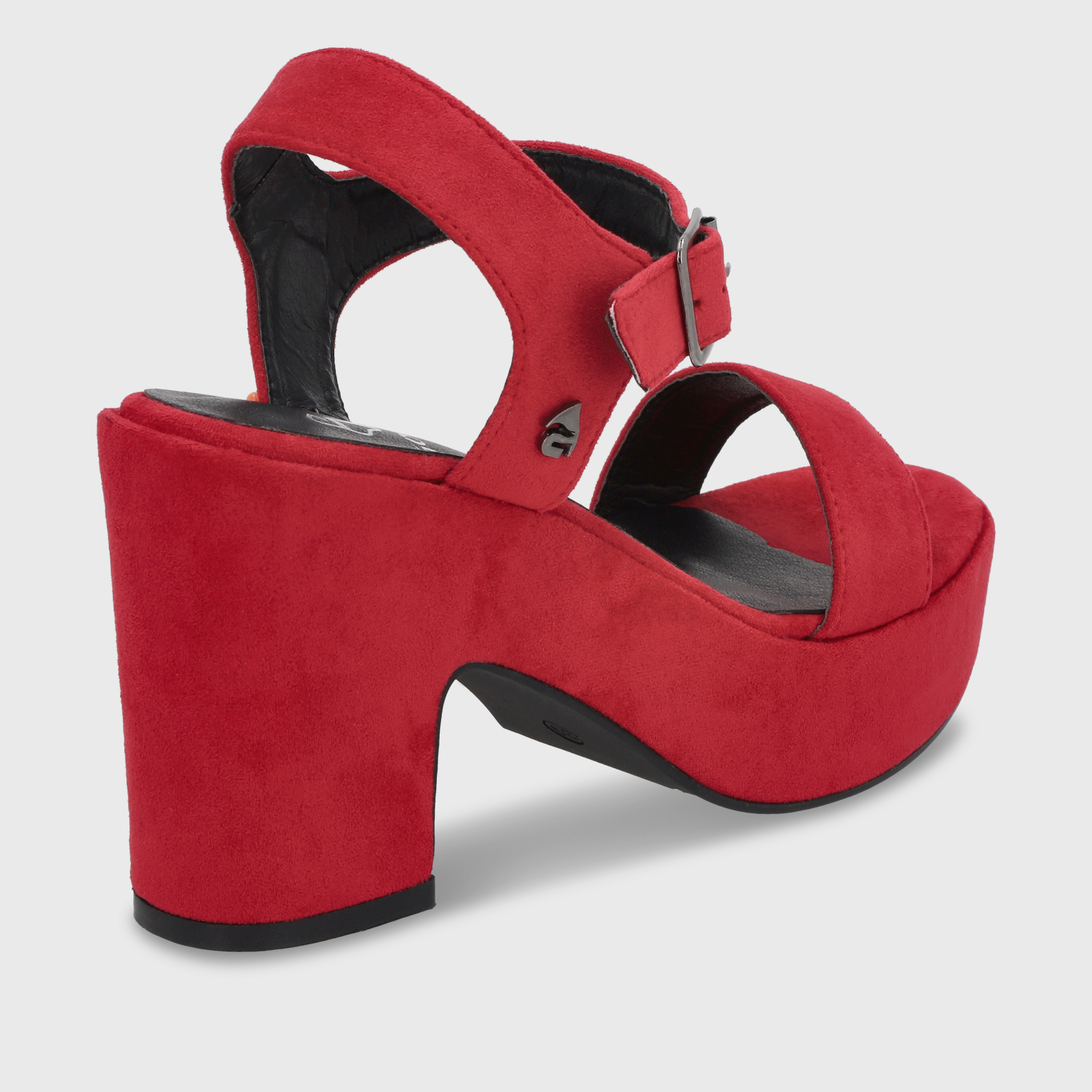 SANDALIA PLATAFORMA ROJA MUJER C5473 - 9