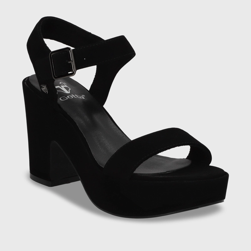 SANDALIAS MUJER GOTTA NEGRO C5473 - 2
