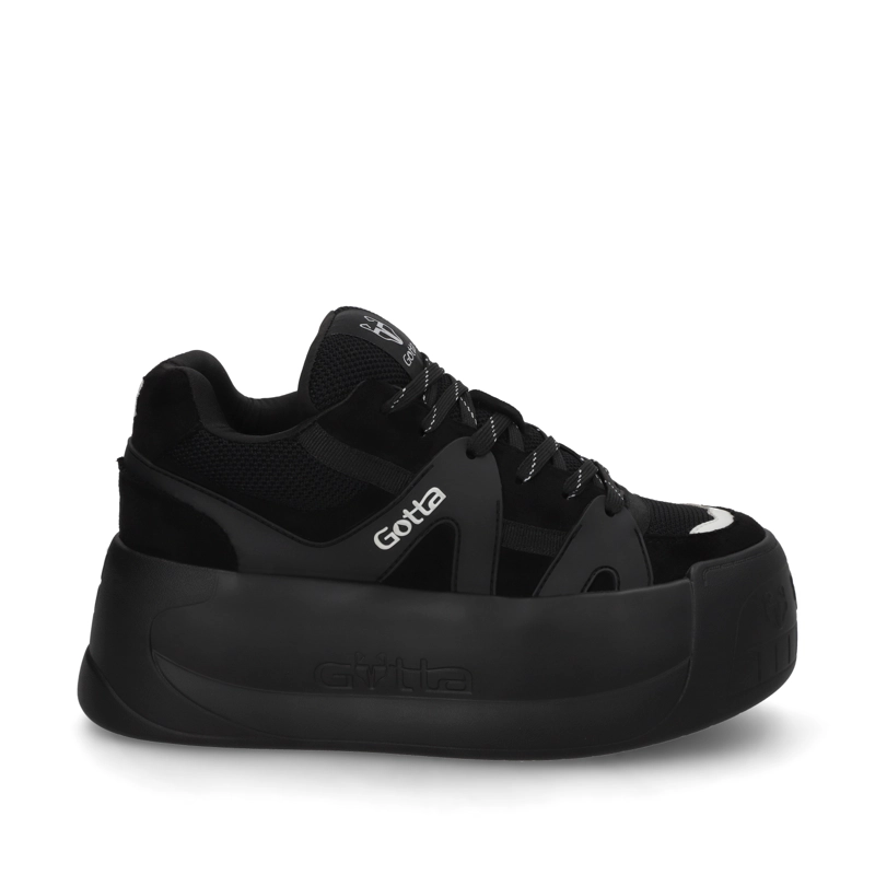 ZAPATILLAS MUJER GOTTA URBANAS NEGRO C7324 - 1