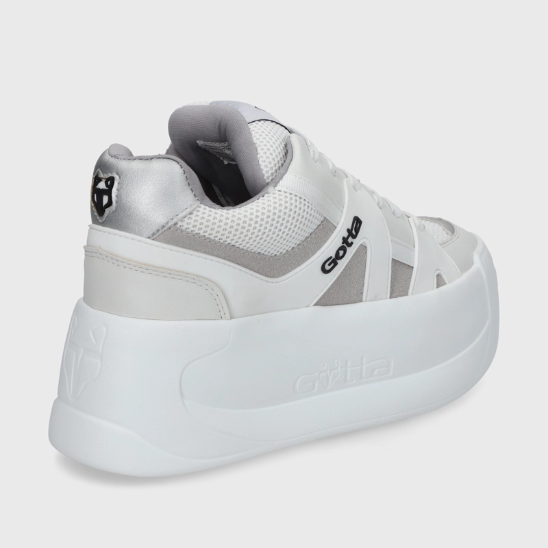 ZAPATILLAS MUJER GOTTA URBANAS BLANCO CUERO C7324 - 5