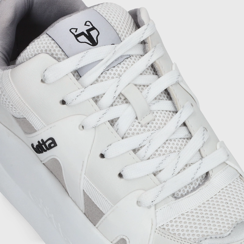 ZAPATILLAS MUJER GOTTA URBANAS BLANCO CUERO C7324 - 6