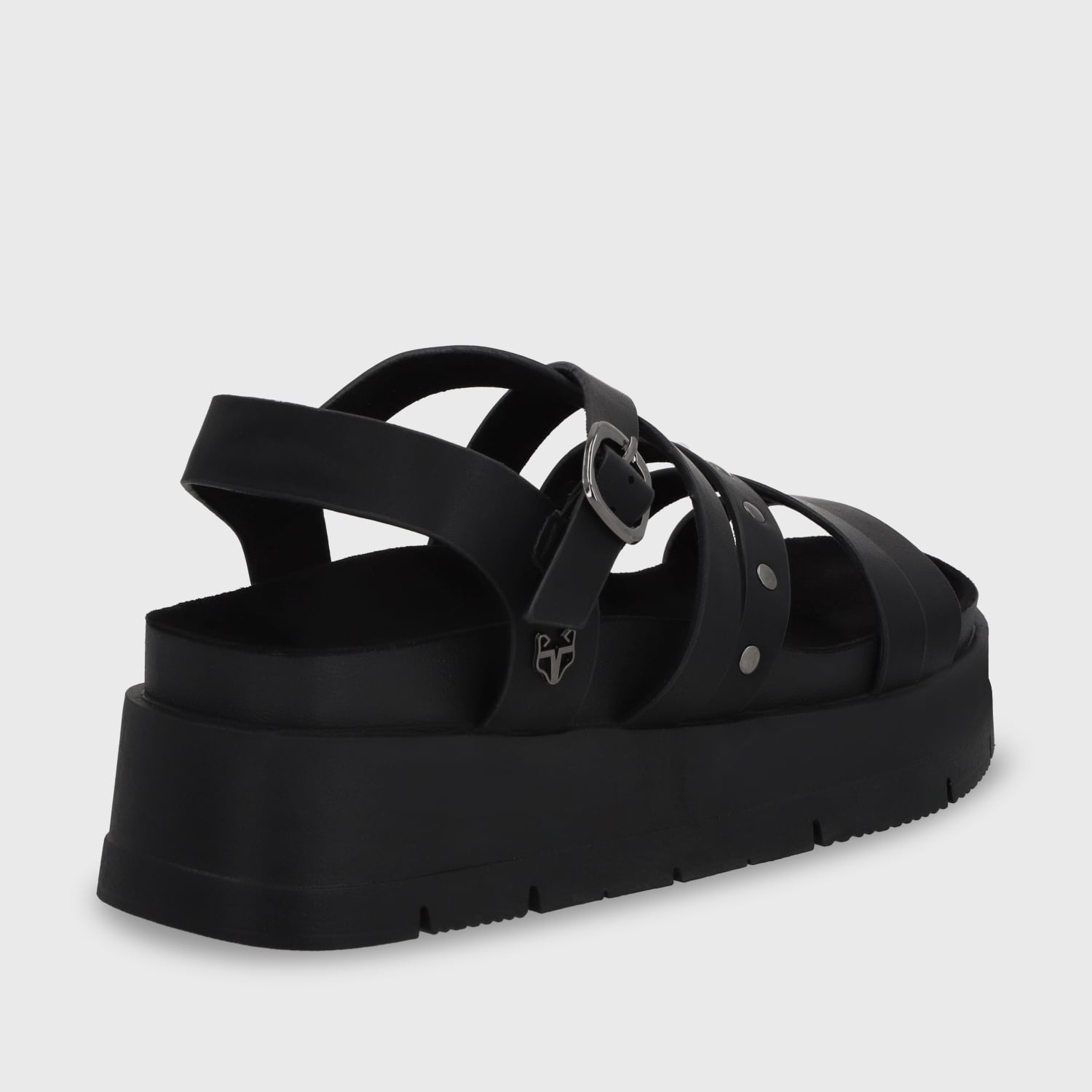 BOTÍN MUJER NEGRO C7301 CASUAL - 6