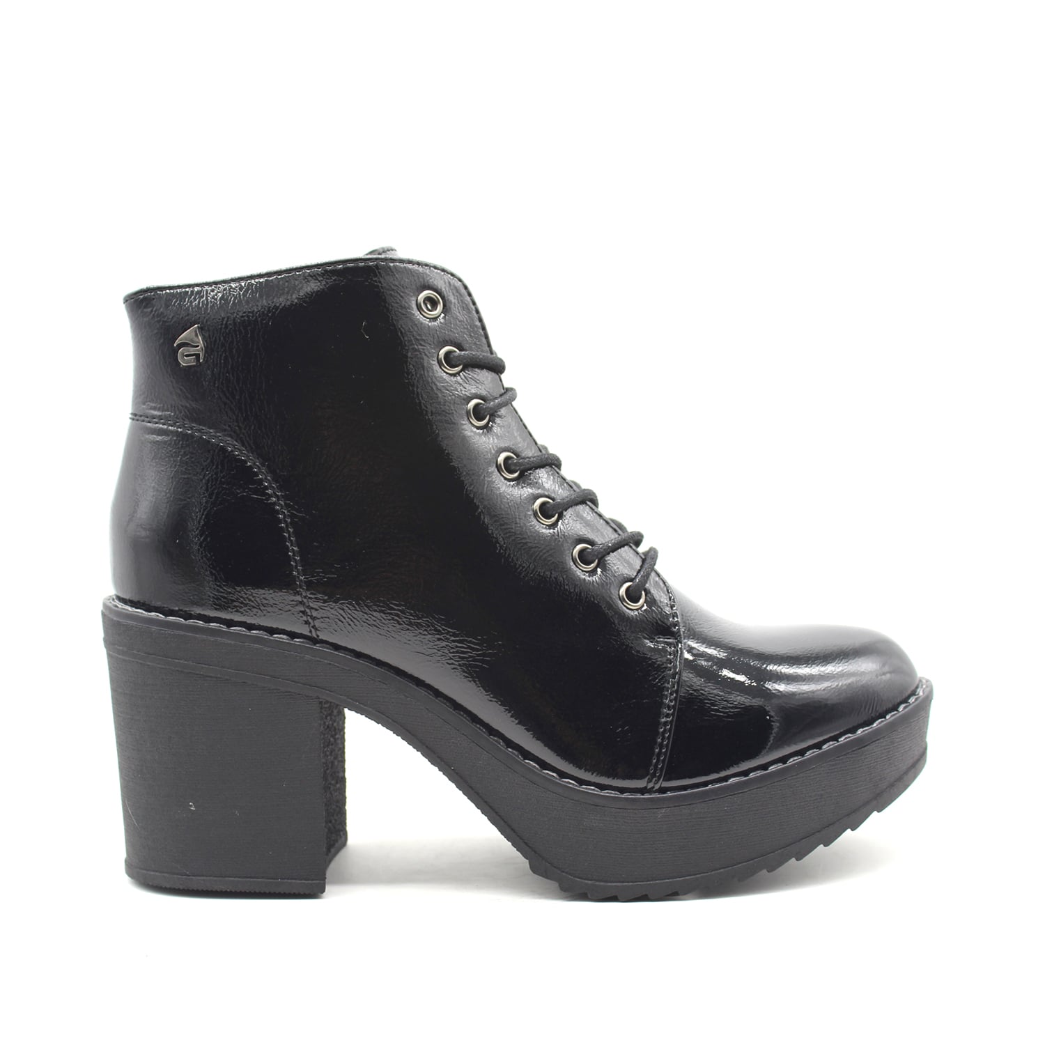 BOTÍN MUJER NEGRO C7328 CASUAL - 1