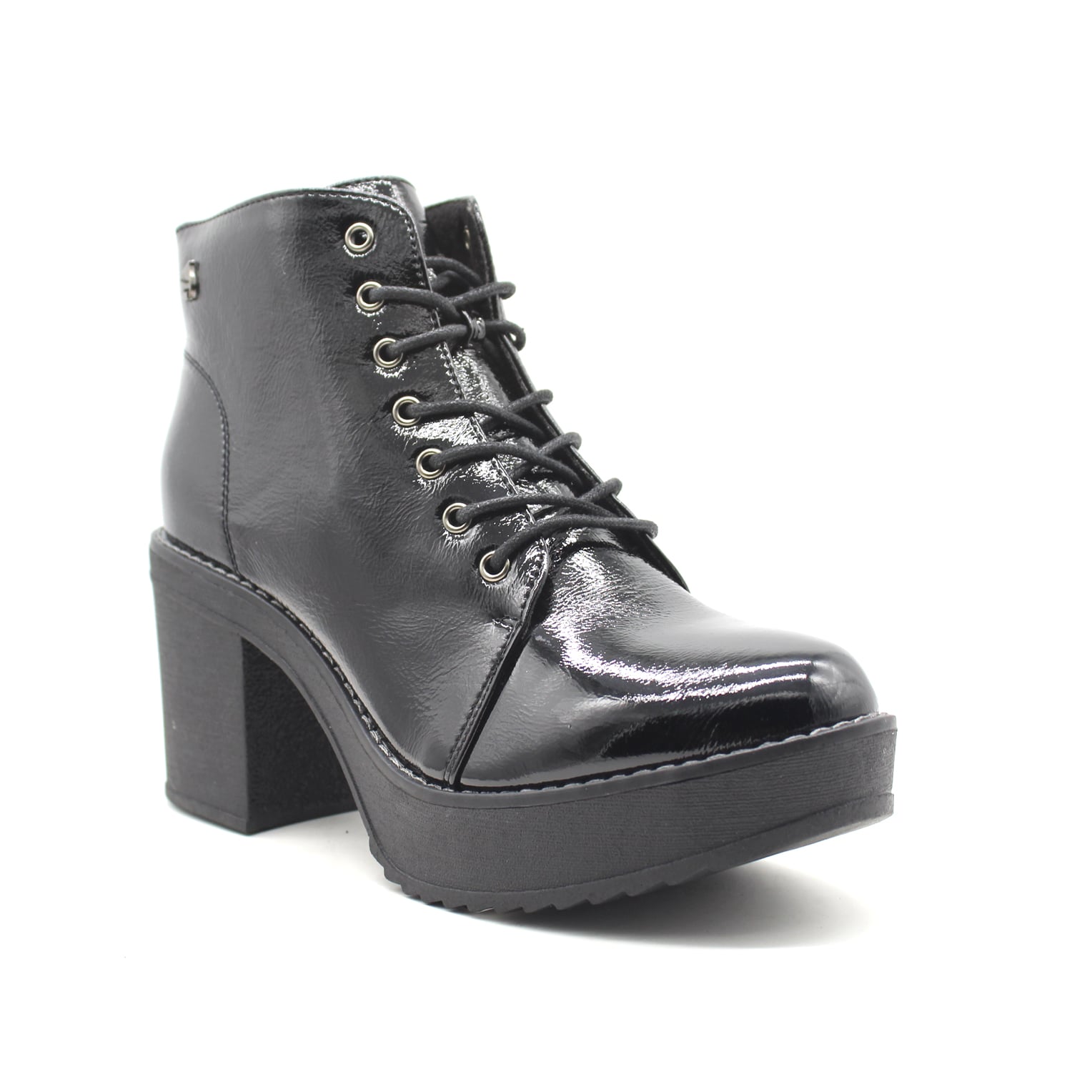 BOTÍN MUJER NEGRO C7328 CASUAL - 2