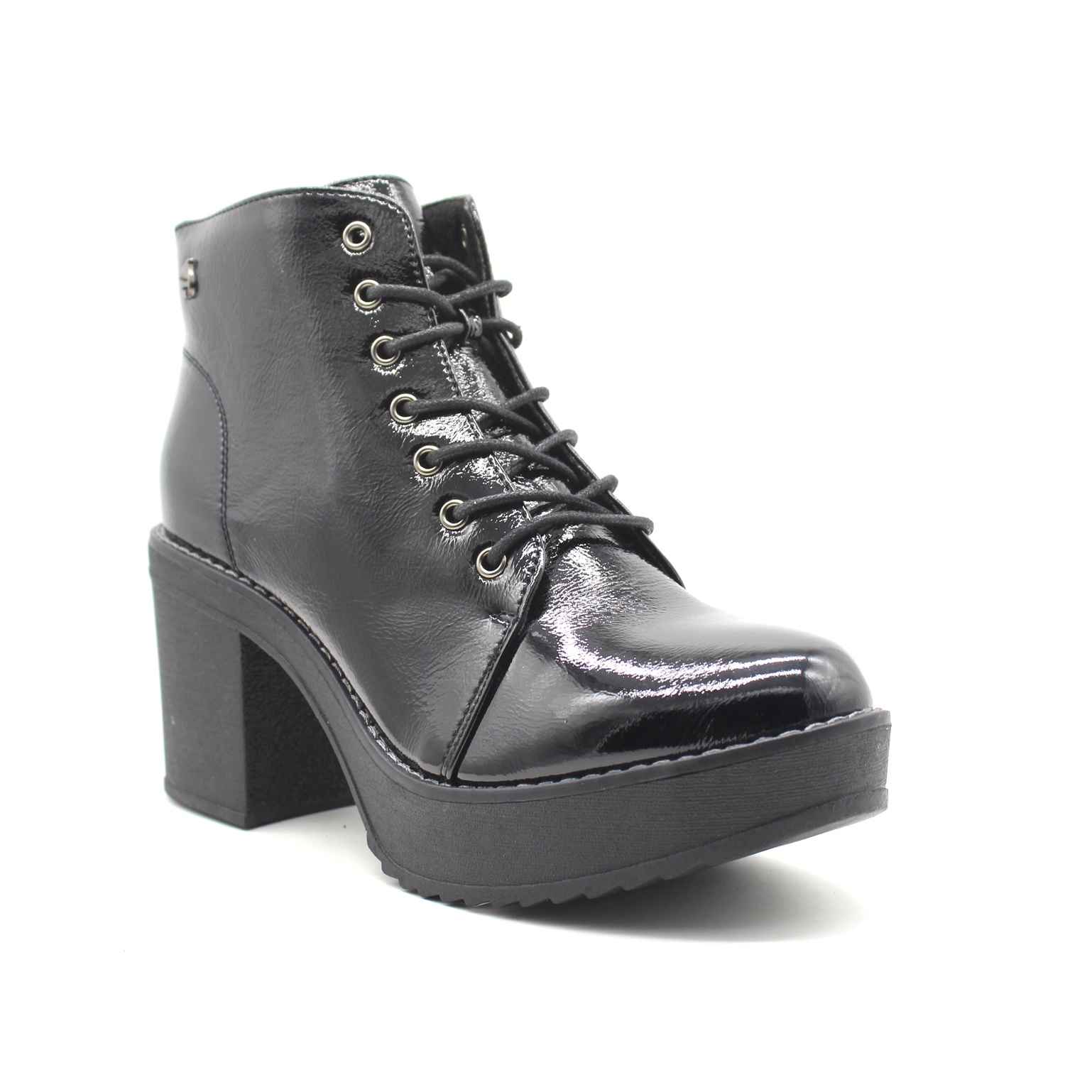 BOTÍN MUJER NEGRO C7328 CASUAL - 2