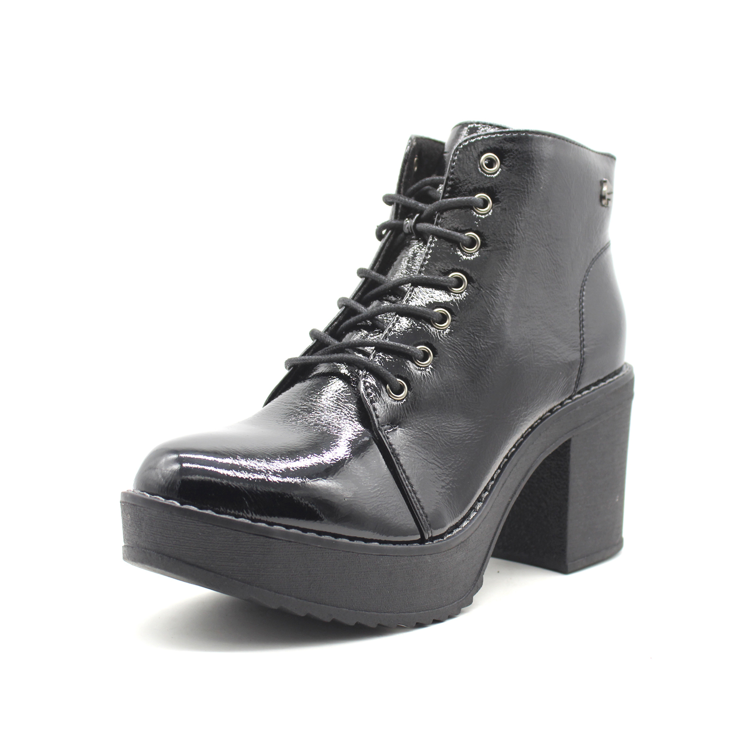 BOTÍN MUJER NEGRO C7328 CASUAL - 5