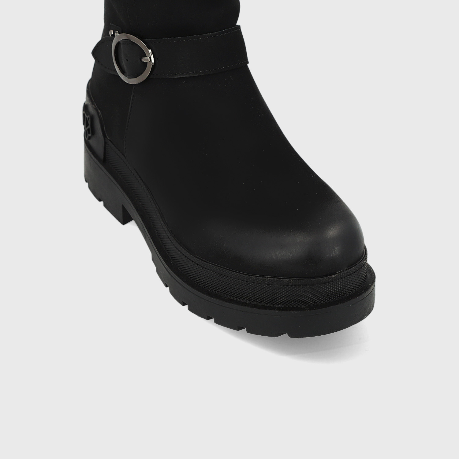 BOTÍN MUJER NEGRO C7328 CASUAL - 6