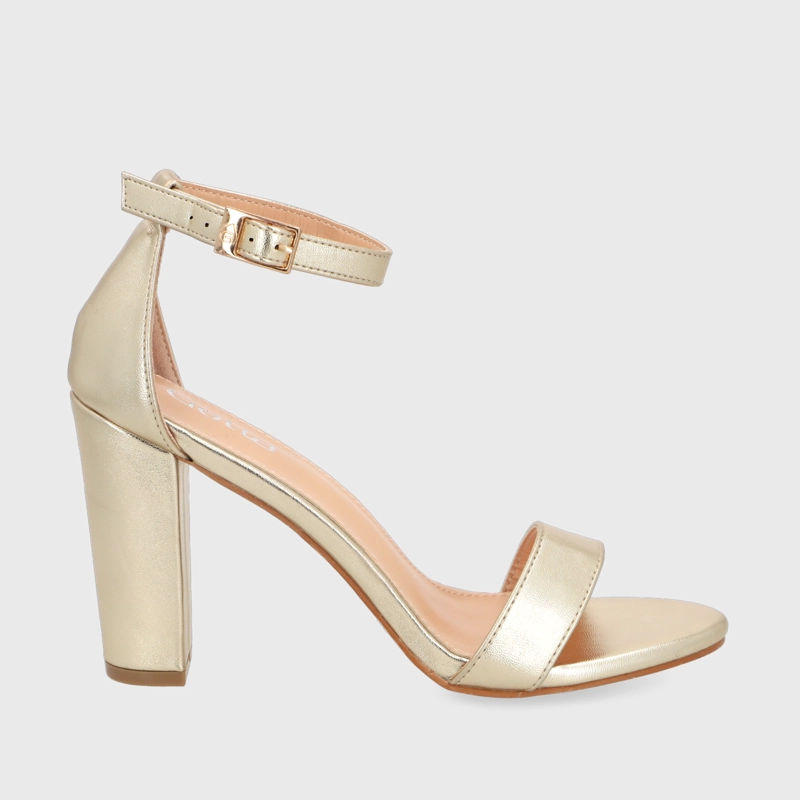 SANDALIA DORADA MUJER 86123 - 2