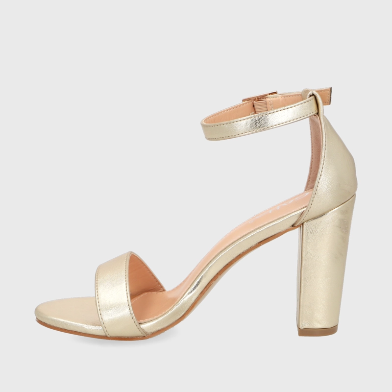 SANDALIA DORADA MUJER 86123 - 5