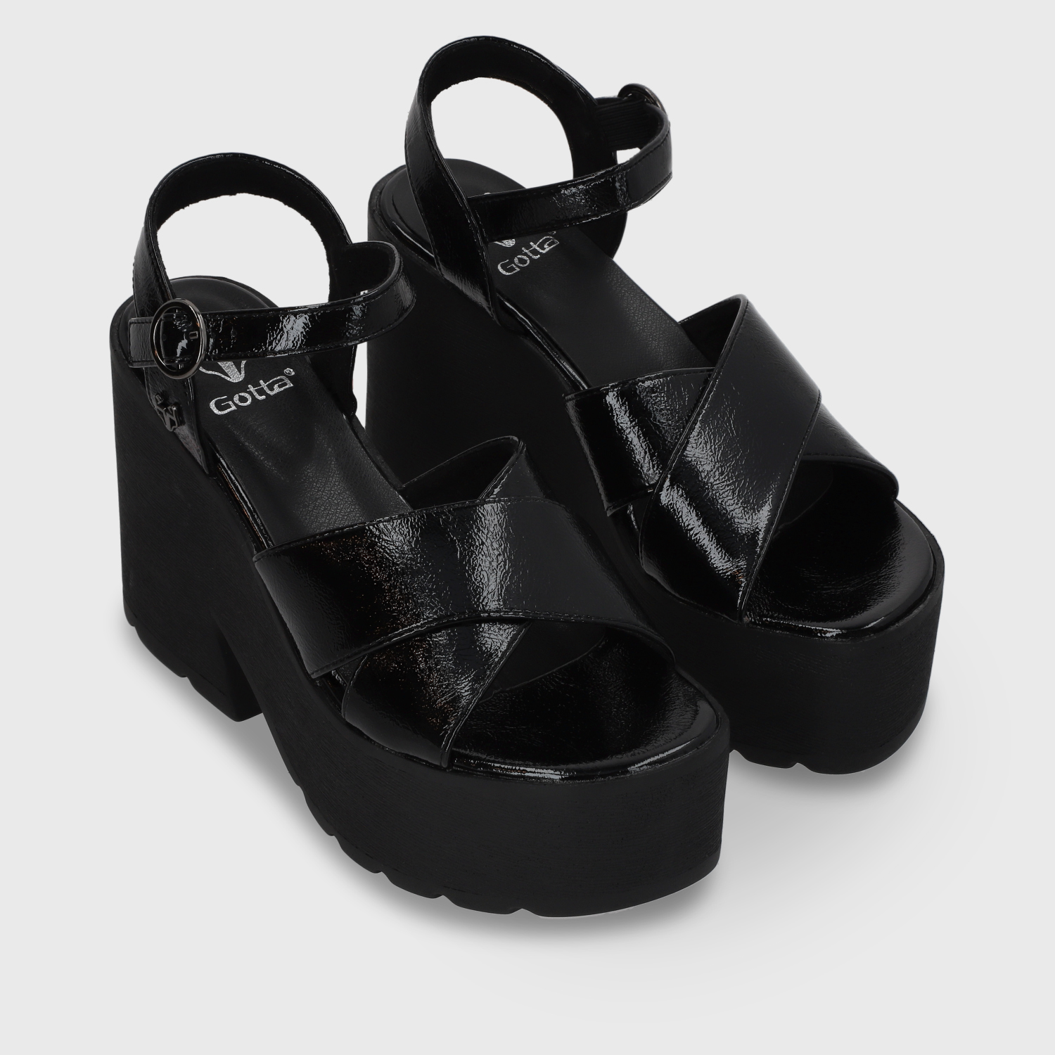 SANDALIAS MUJER GOTTA NEGRO 15692 - 3