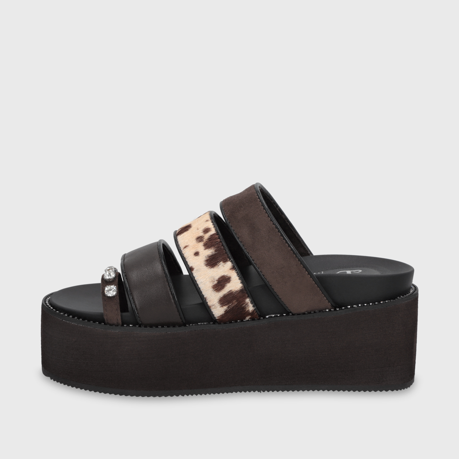 SANDALIA PLATAFORMA CAFE  MUJER 15662 - 4