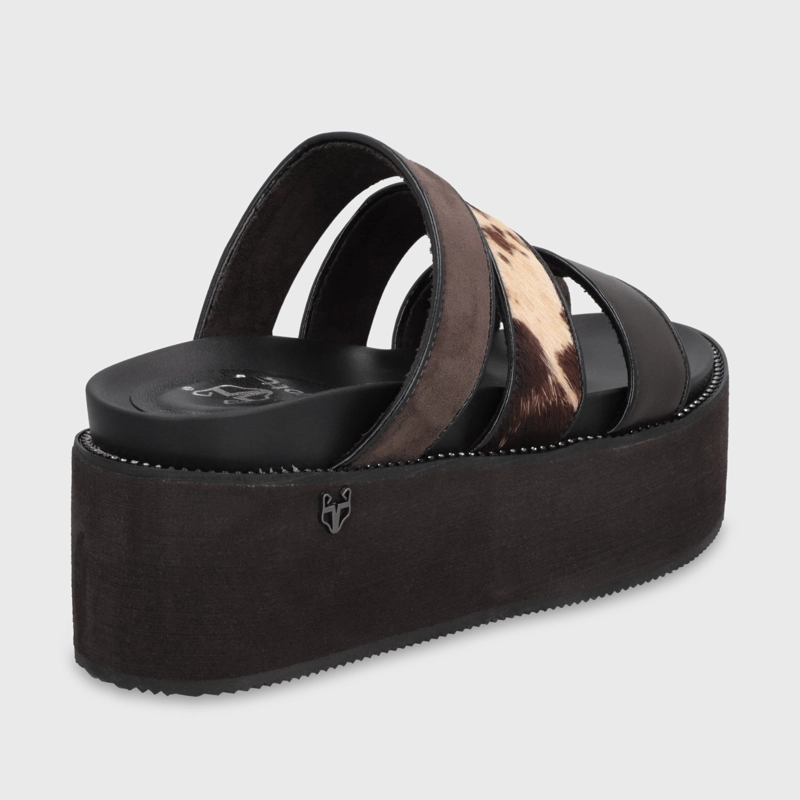 SANDALIA PLATAFORMA CAFE  MUJER 15662 - 5