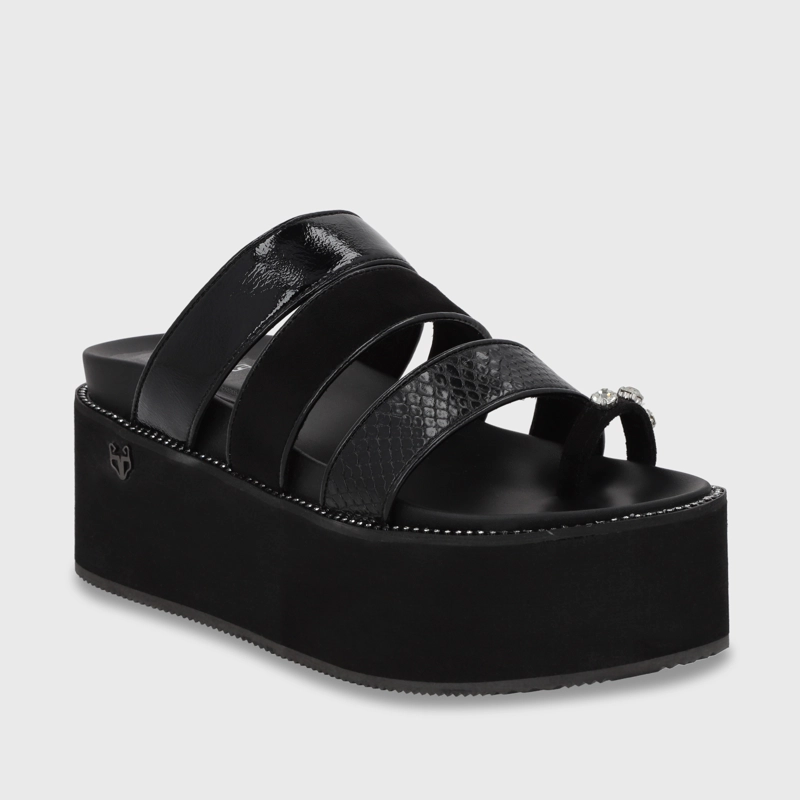 SANDALIAS MUJER GOTTA NEGRO 15662 - 2