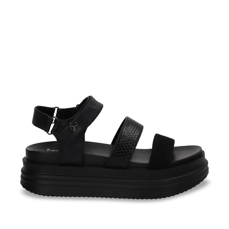 SANDALIAS MUJER GOTTA NEGRO 15711 - 1