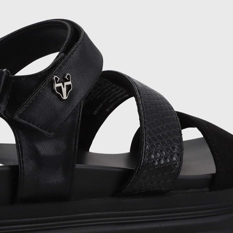 SANDALIAS MUJER GOTTA NEGRO 15711 - 6