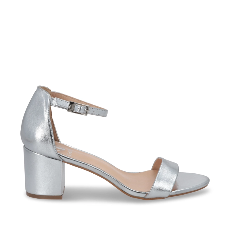 SANDALIAS MUJER GOTTA PLATEADO C6161 - 1