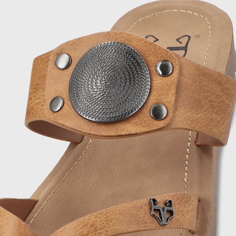 SANDALIAS MUJER GOTTA PLATEADO C6161 - 7