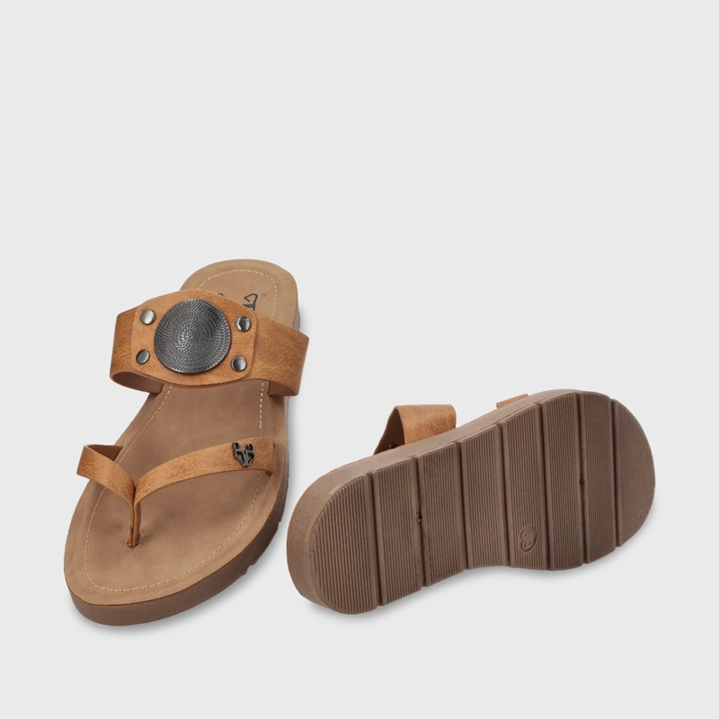 SANDALIAS MUJER GOTTA PLATEADO C6161 - 8