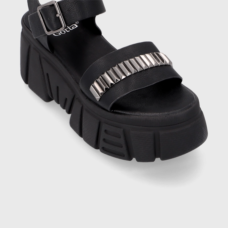 SANDALIAS MUJER GOTTA DORADO C6161 - 6