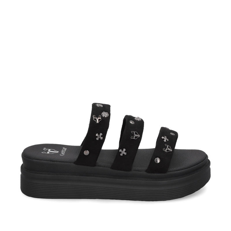 ZAPATILLA NEGRAS MUJER 13261 - 1
