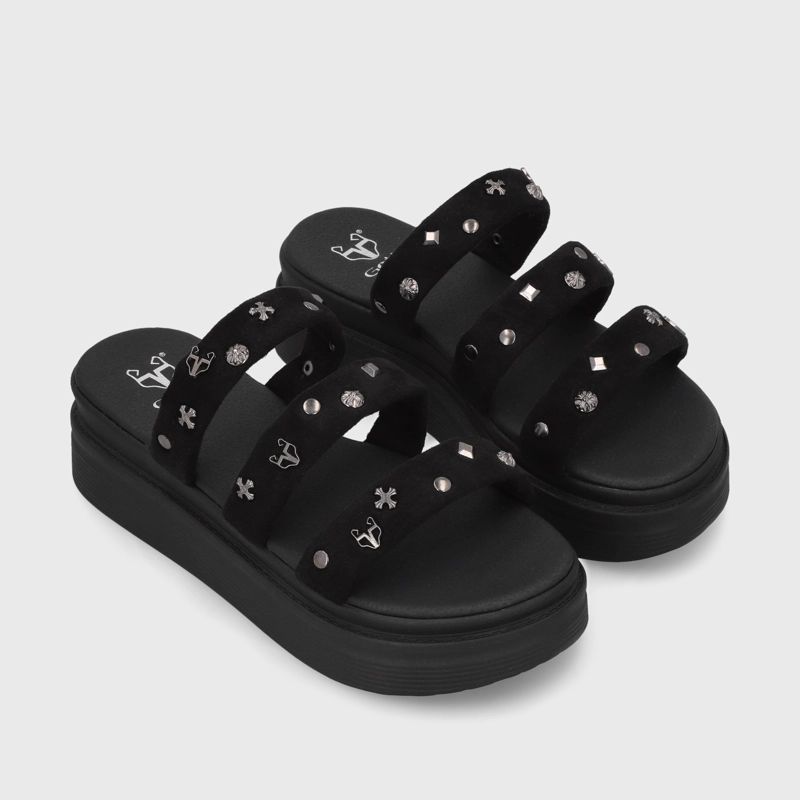 ZAPATILLA NEGRAS MUJER 13261 - 3