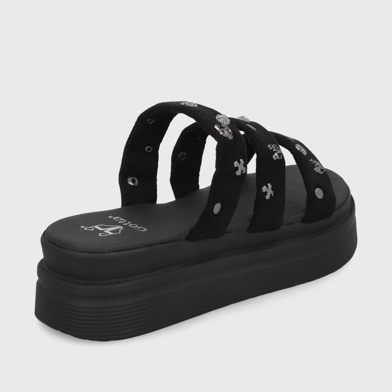 ZAPATILLA NEGRAS MUJER 13261 - 5