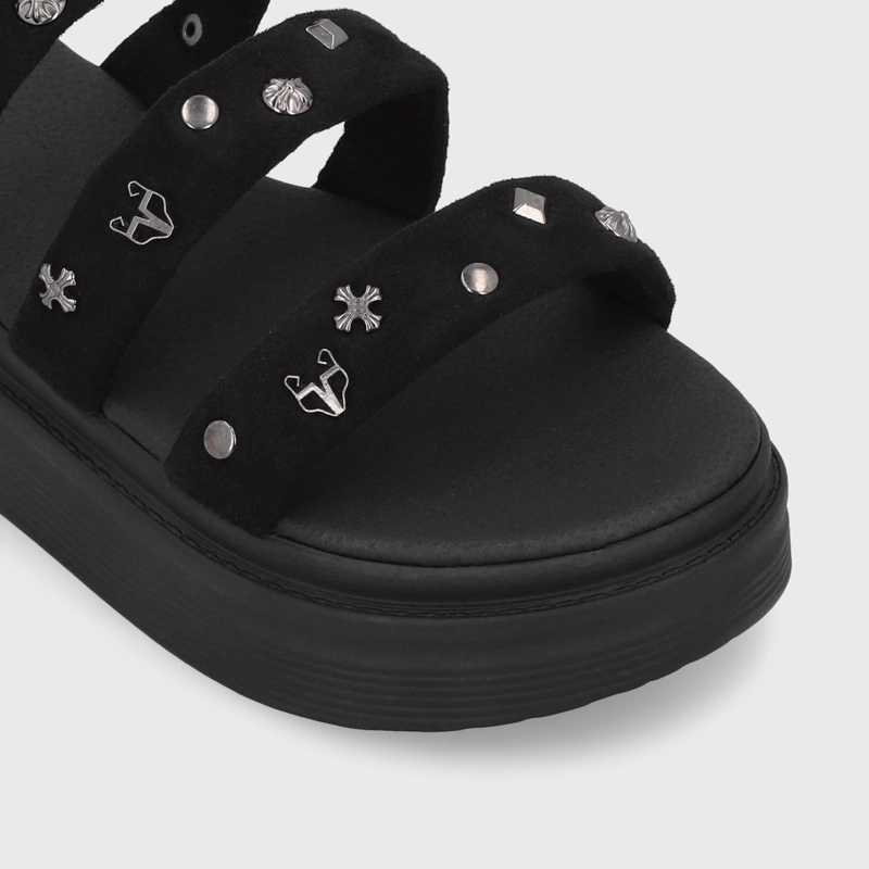 ZAPATILLA NEGRAS MUJER 13261 - 6