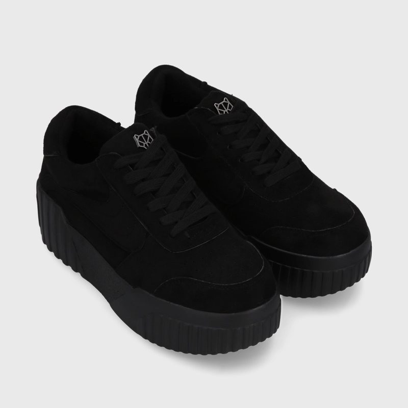 ZAPATILLA NEGRA MUJER 1314223 - 3
