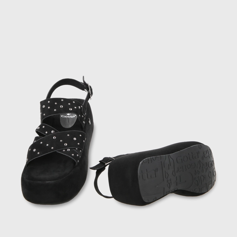 ZAPATILLA NEGRA MUJER 1314223 - 7