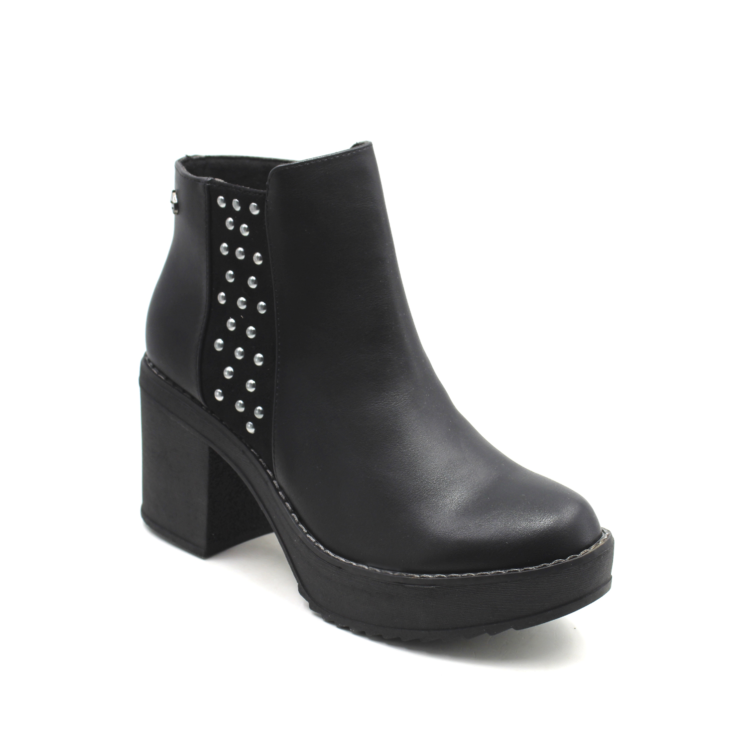 BOTÍN MUJER NEGRO 13500 CASUAL - 2