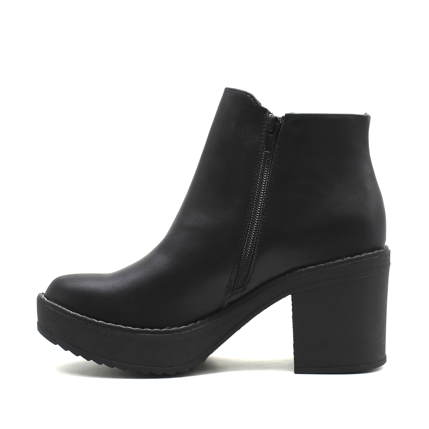 BOTÍN MUJER NEGRO 13500 CASUAL - 4
