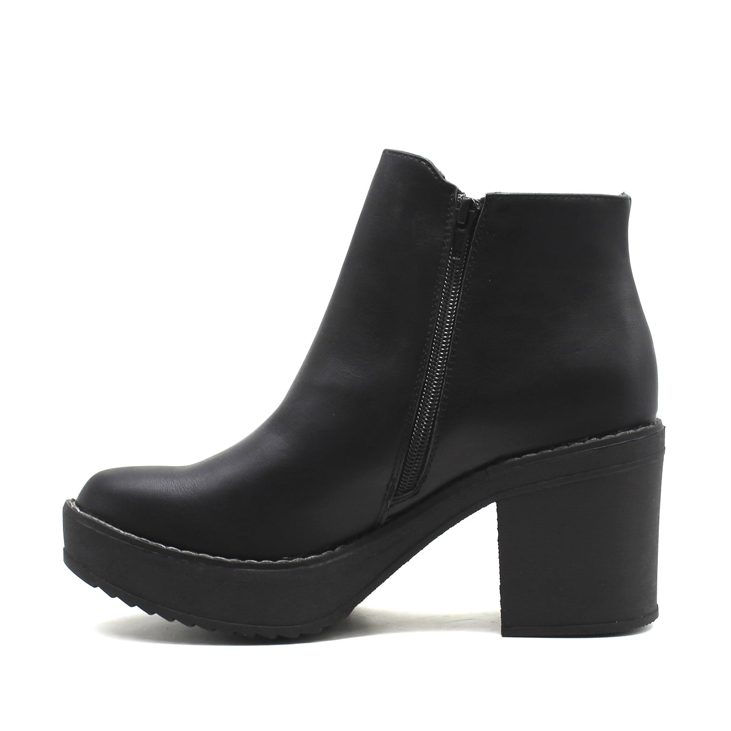 BOTÍN MUJER NEGRO 13500 CASUAL - 4