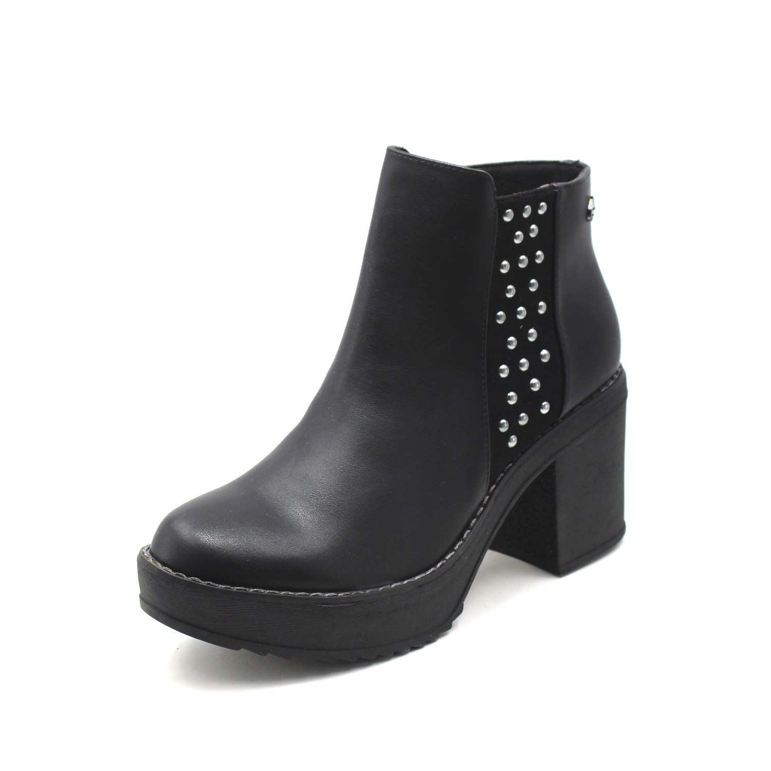BOTÍN MUJER NEGRO 13500 CASUAL - 6