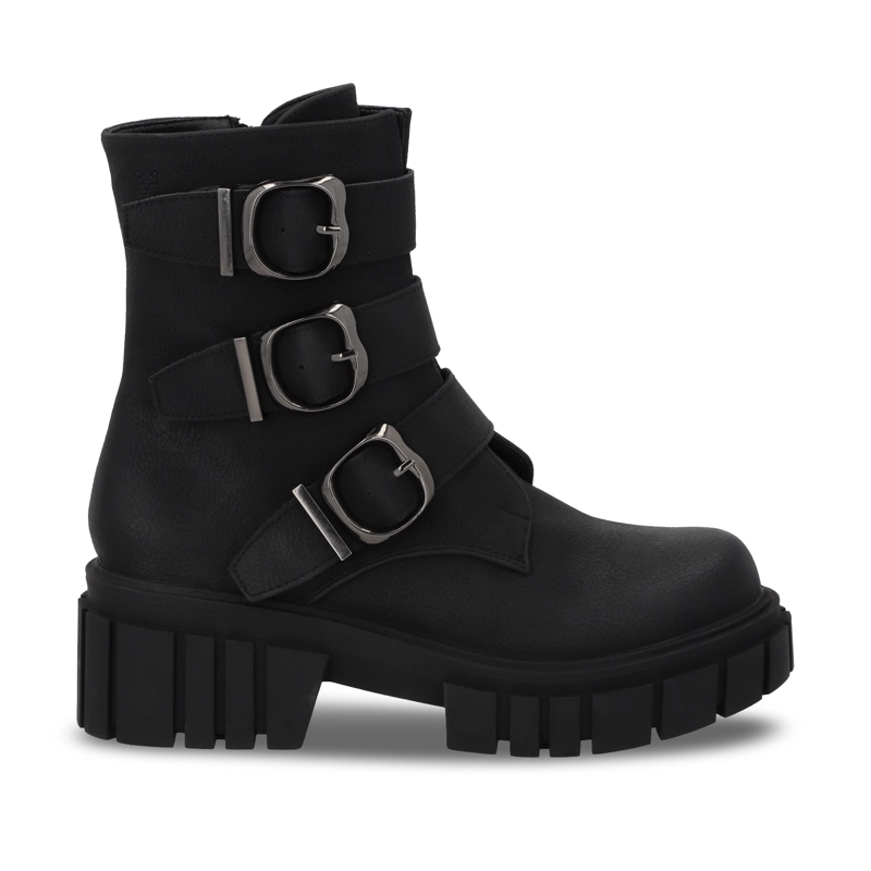 BOTIN PLATAFORMA NEGRO MUJER 35934 - 1