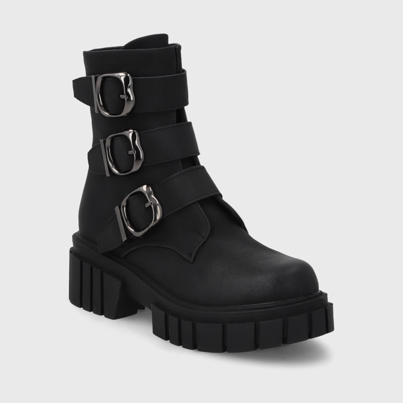 BOTIN PLATAFORMA NEGRO MUJER 35934 - 2