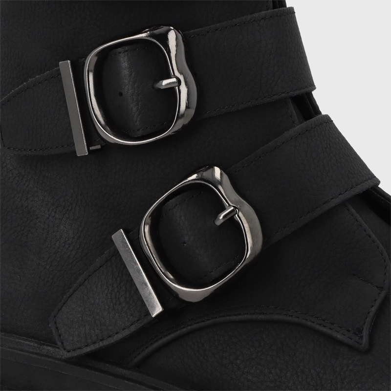 BOTIN PLATAFORMA NEGRO MUJER 35934 - 6