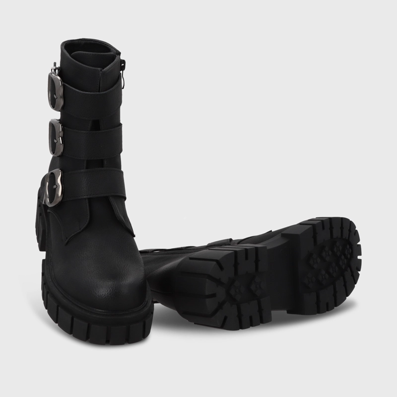BOTIN PLATAFORMA NEGRO MUJER 35934 - 7