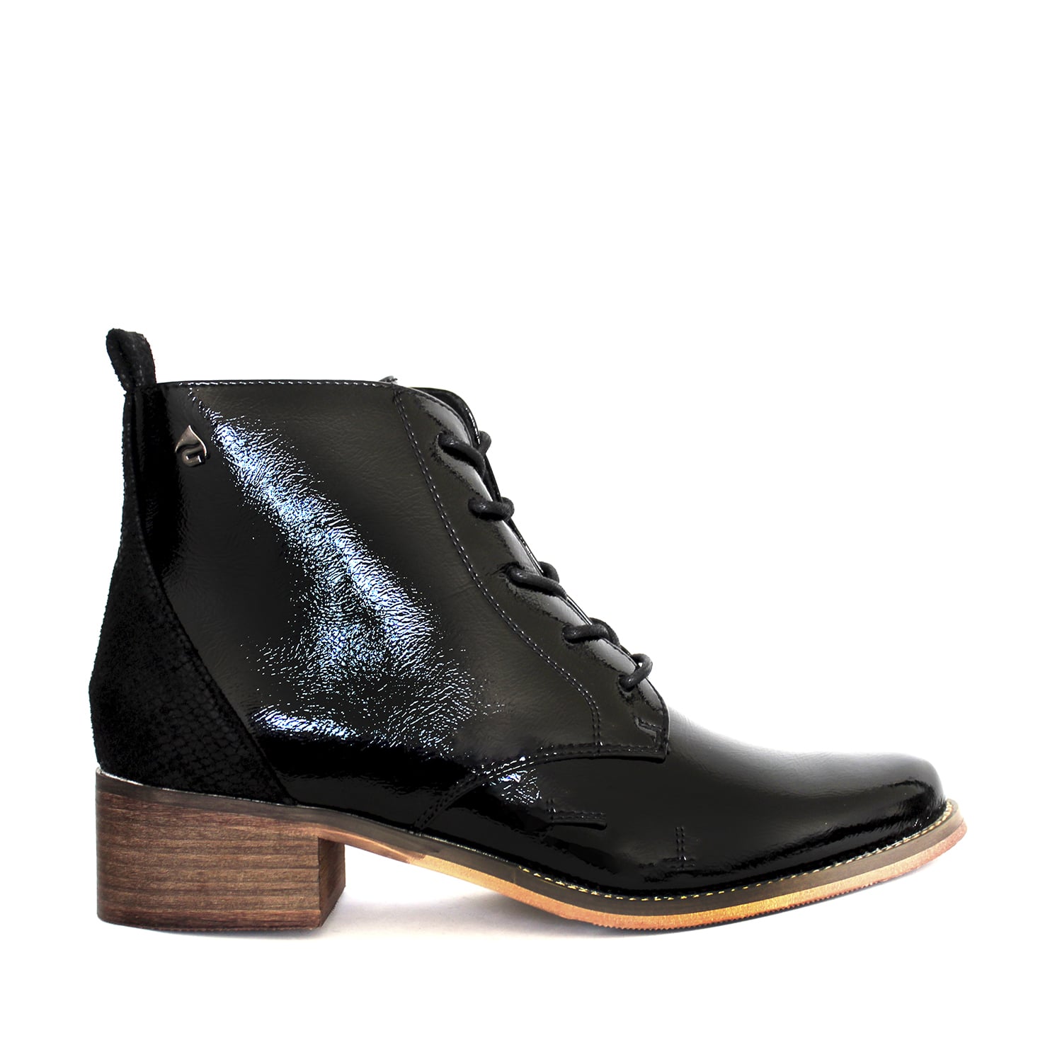 BOTIN NEGRO MUJER 13551 - 1